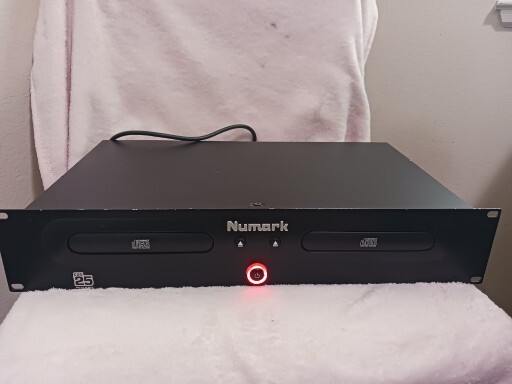 Professional DJ Numark CDN 25 Pro CD Dual Player Tested Worked Clean