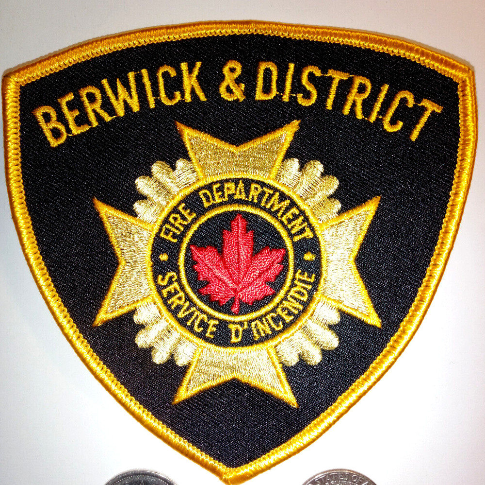 Berwick & District Fire Department Patch Badge Crest