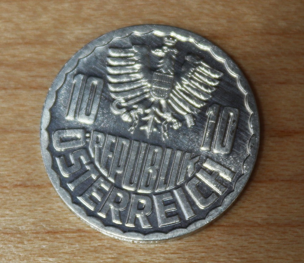 1967 Austria 10 Groschen Proof