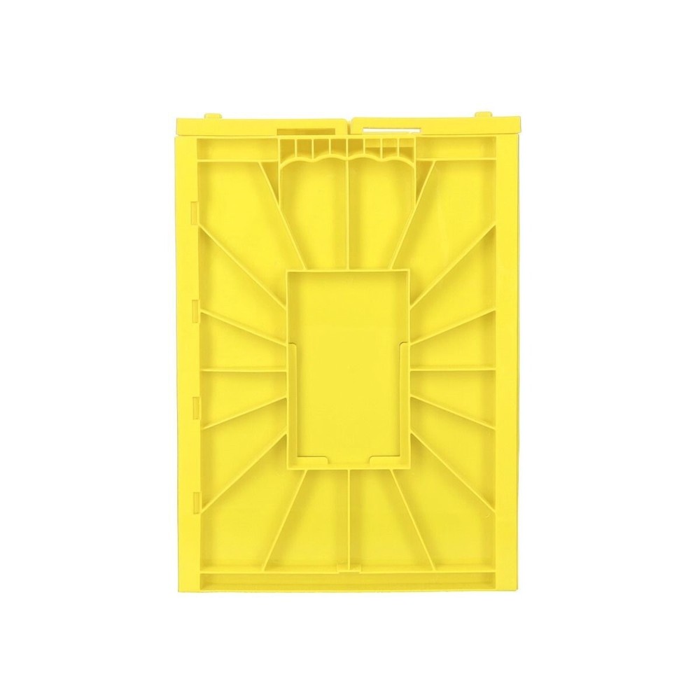 BCW Comic Book Bin Heavy Duty Plastic Box Stackable Holds 150 Bagged New Yellow