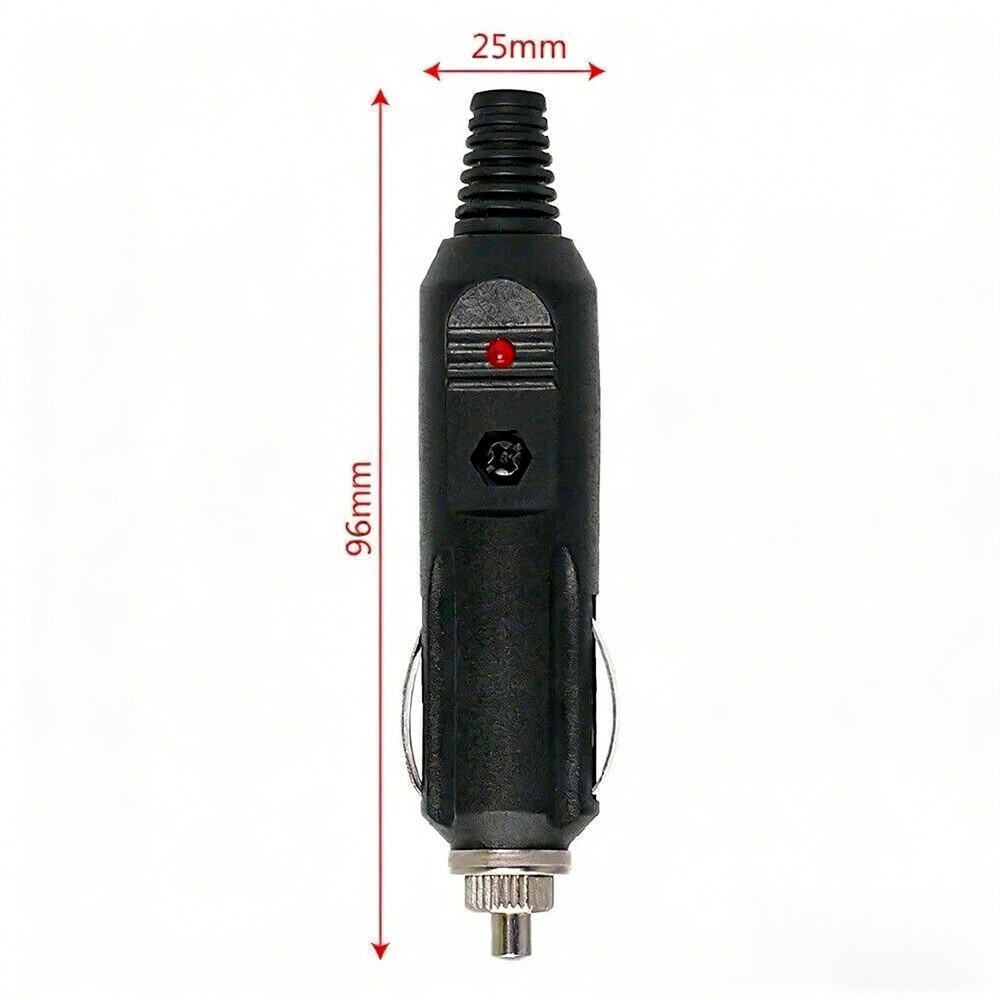 2Pack 12V Male Car Cigarette Lighter Socket Plug Connector NEW