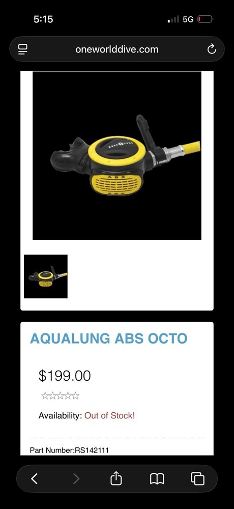 APEKS VALVE REGULATOR COMPUTER & GEAR (2019 CERTIFIED MODEL) READ DESCRIPTION!