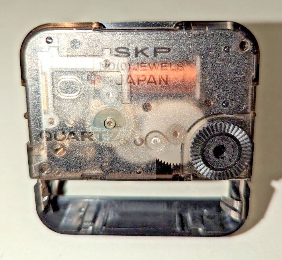 Seiko (SKP) Mini Quartz Clock Movement & Hands Set