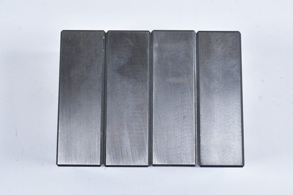 Set 2 Solid Steel Angle Plates Tool Makers Machinist Squares Precise + 4 Blocks