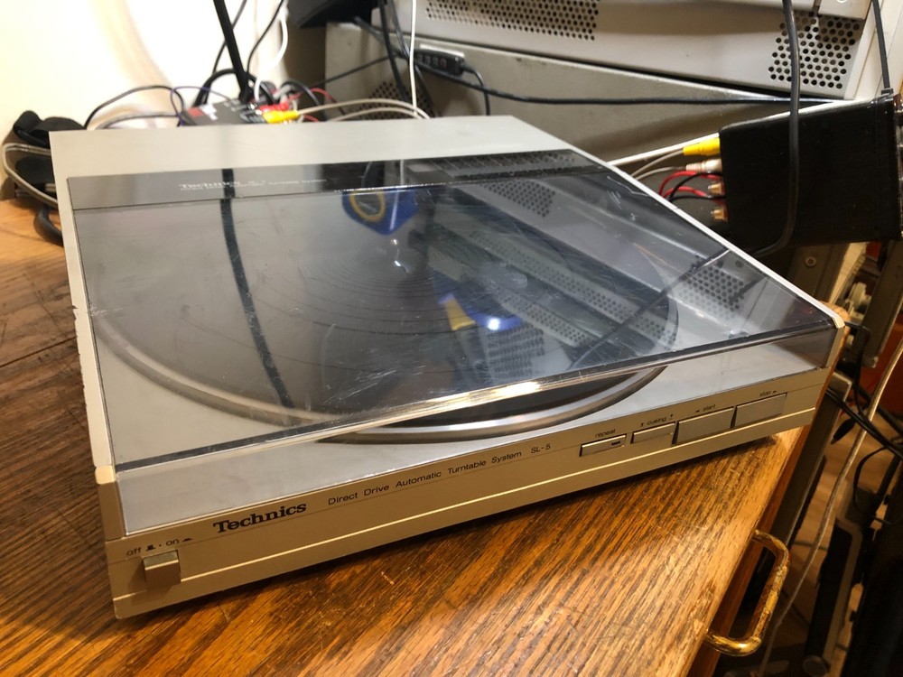 Working Technics SL-5 Direct Drive Linear Tracking Turntable w/ cables