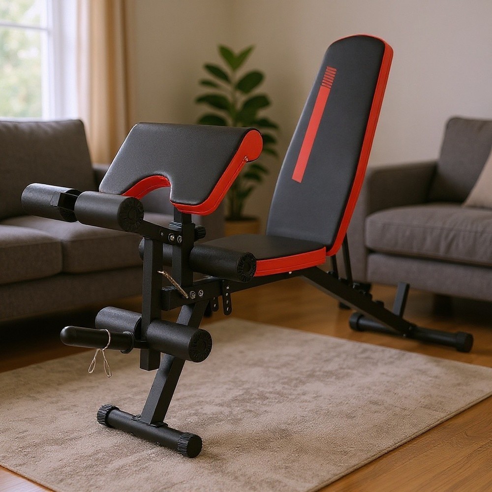 800LBS Adjustable Foldable Weight Bench Olympic Strength Training Workout Bench