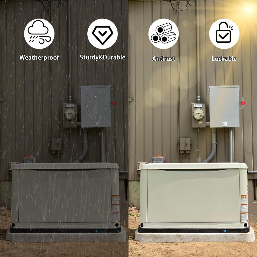 100A Manual Transfer Switch for Generator, Generator Transfer...