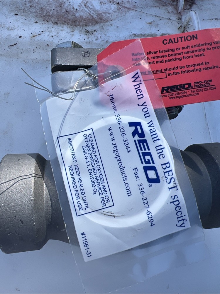 GODDARD 1-1/2” Check Valve CF3M