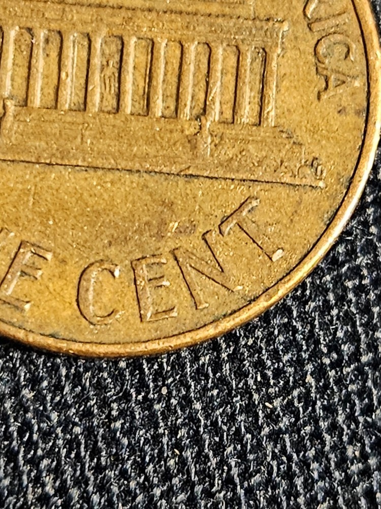 1964 D Penny Errors, Close AM, Letters On Rim, 95% Copper