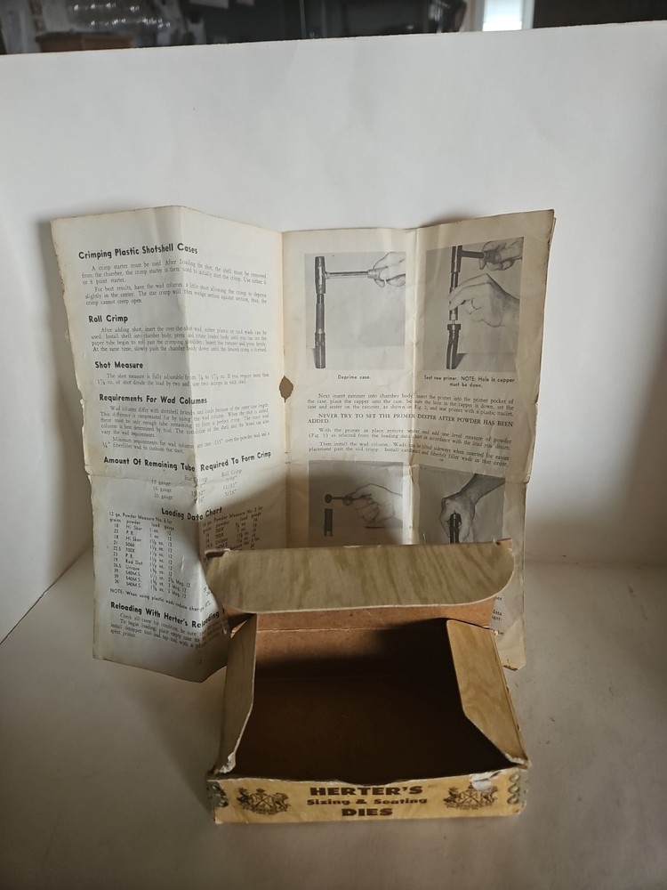 reloading antique Box