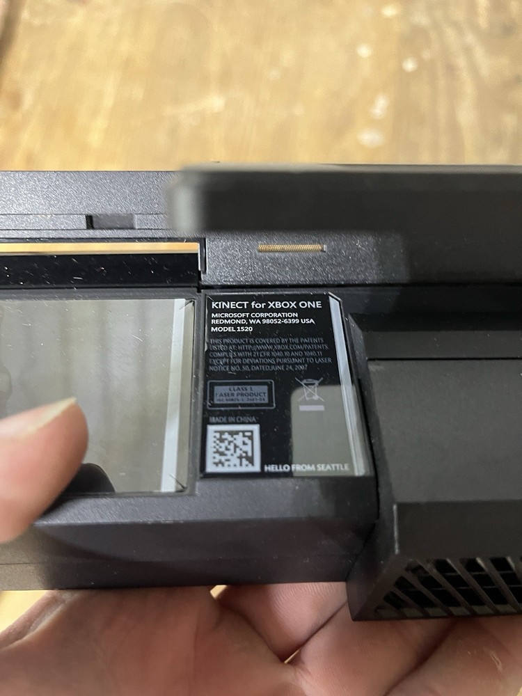 Microsoft Xbox One Kinect Sensor Bar - Black Model 1520