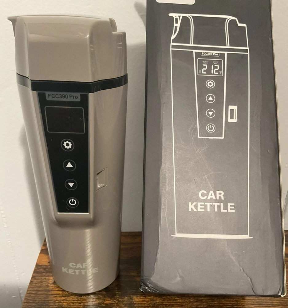 Portable Electric Car Kettle 12V/24V Kettle Mini Water Boiler For Car Heated New