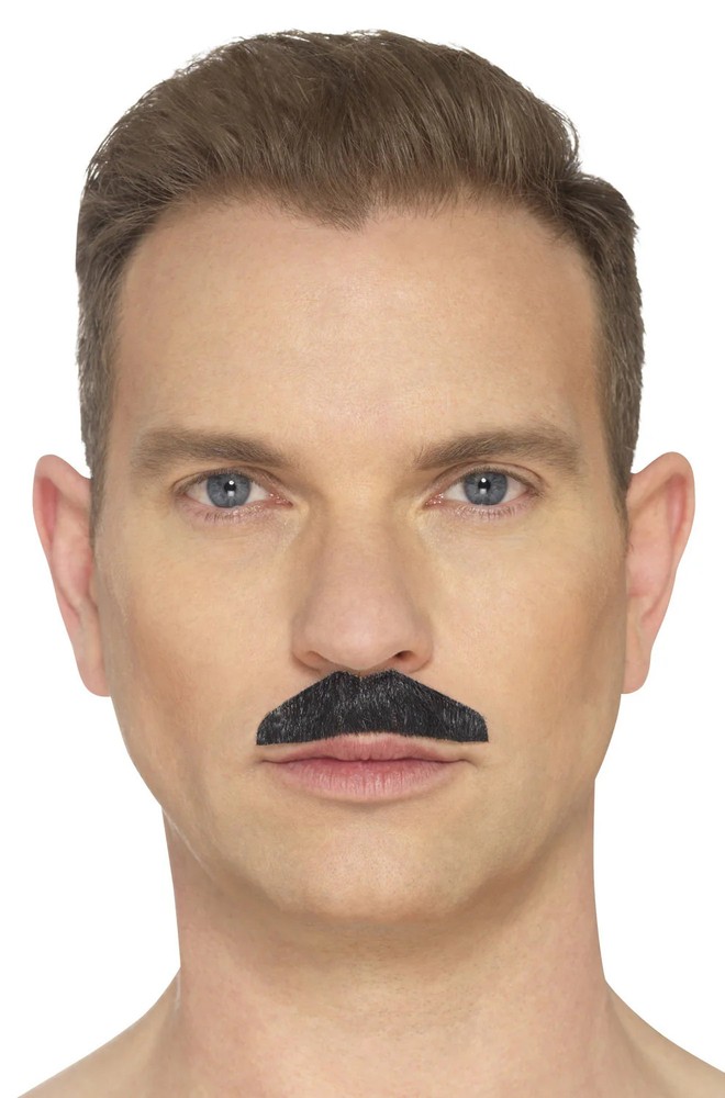 The Chevron Moustache 1980's Accessory (Black)