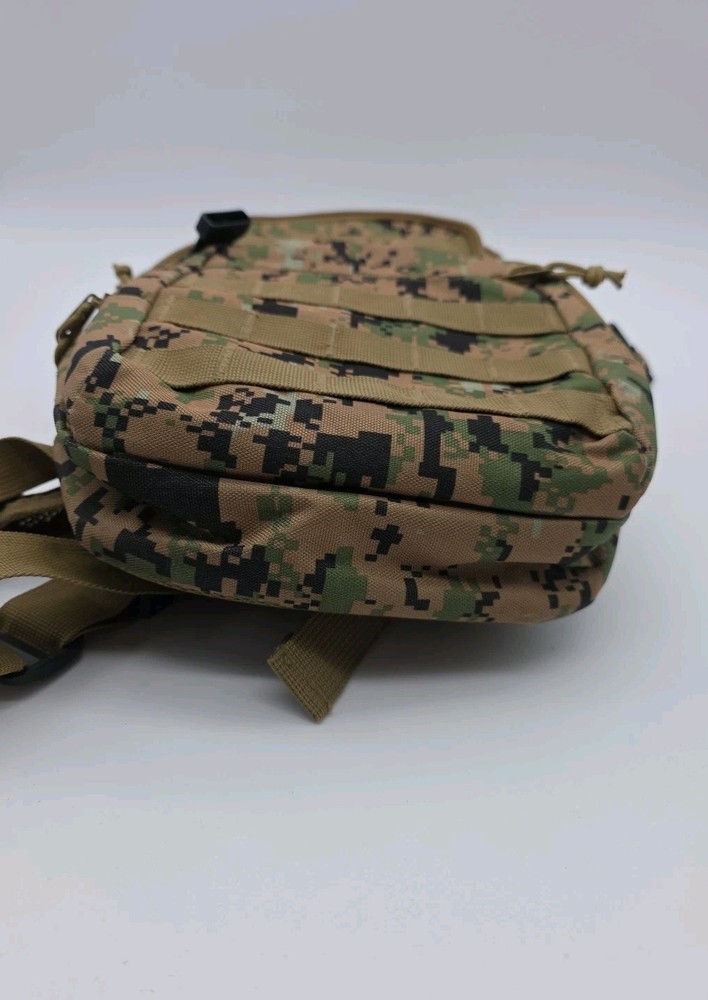 Tactical Sling Backpack Digital Camo MOLLE Military Shoulder Pack