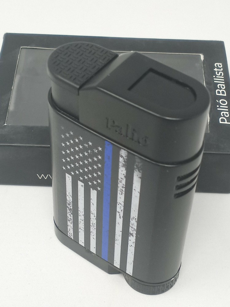 Palio Single Jet Torch Cigar Lighter - Padilla - Black - New