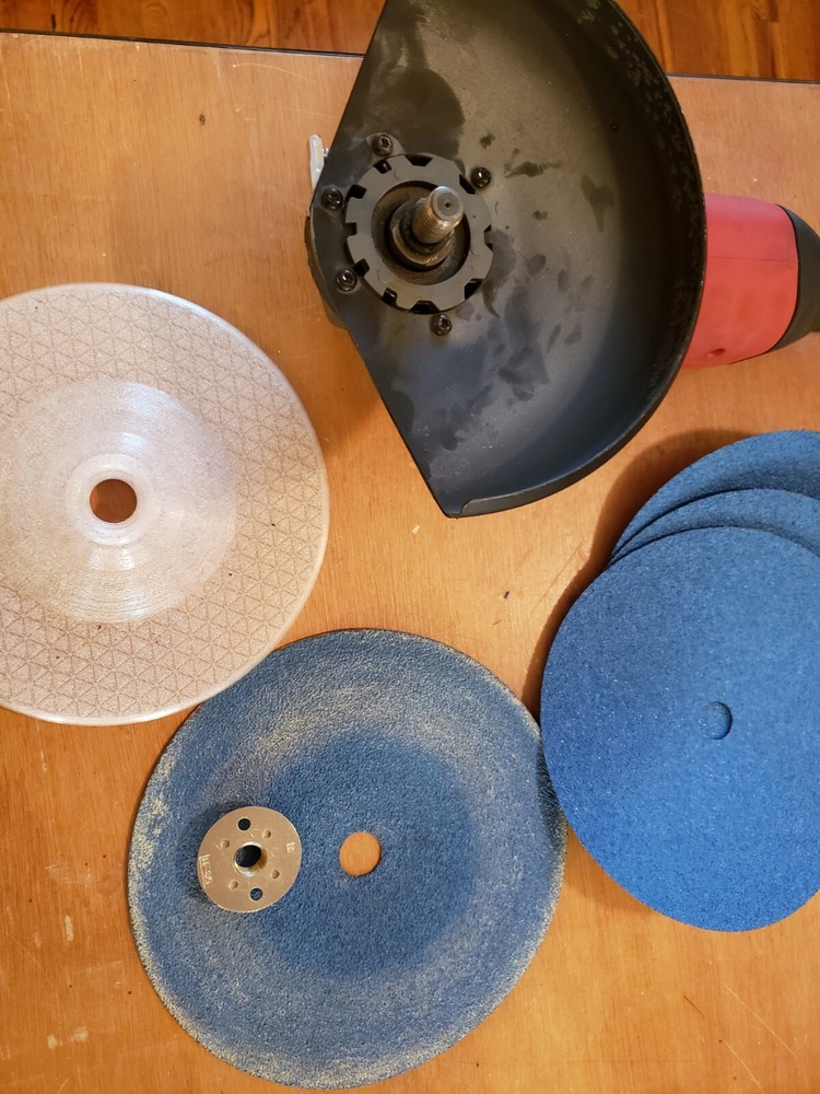 Disc Sander kit for 9" grinders