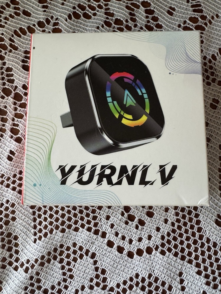 YURNLV Wireless Carplay Adapter Open Box Unused