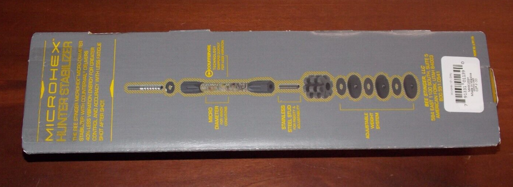 Bee Stinger MicroHex 10" Stabilizer in Grey - B Stinger