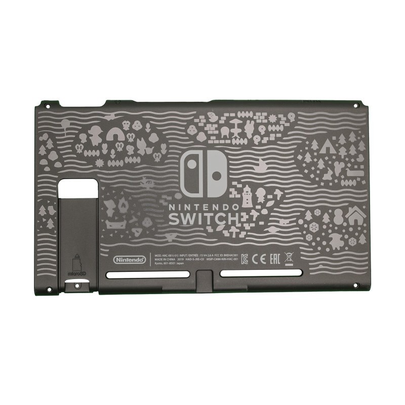 Console Housing Back Plastic for Nintendo Switch Animal Crossing Replacement