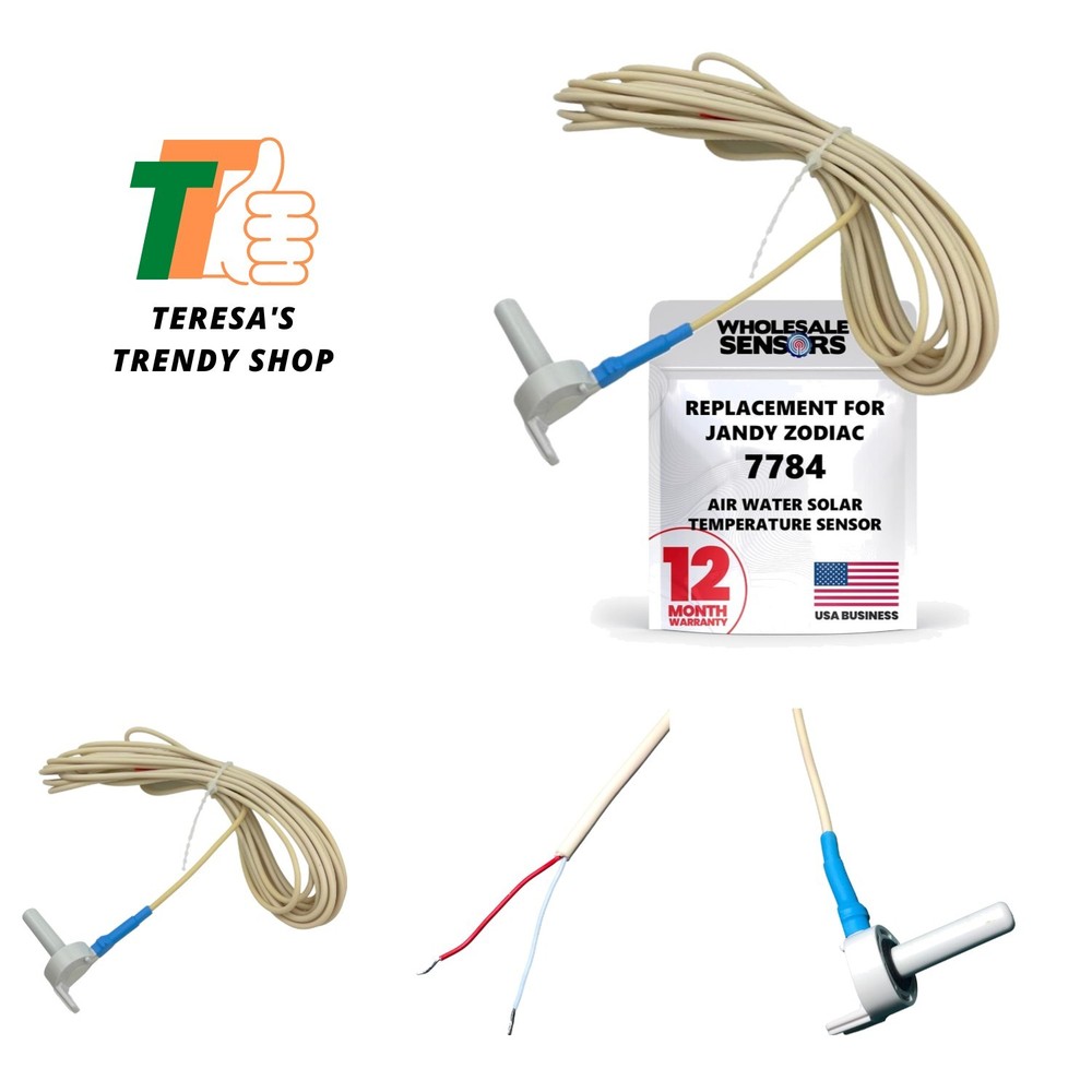 Replacement for Jandy Zodiac Air/Water/Solar, 12  , Temperature Sensor Compat...
