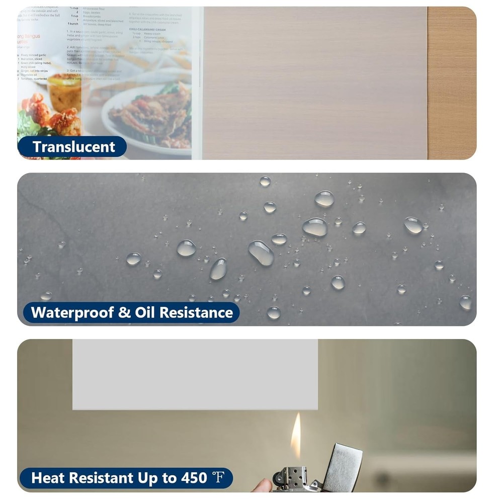 Translucent Silicone Rubber Sheet - 12" x 12" x 1/4" for Durable DIY Solutions