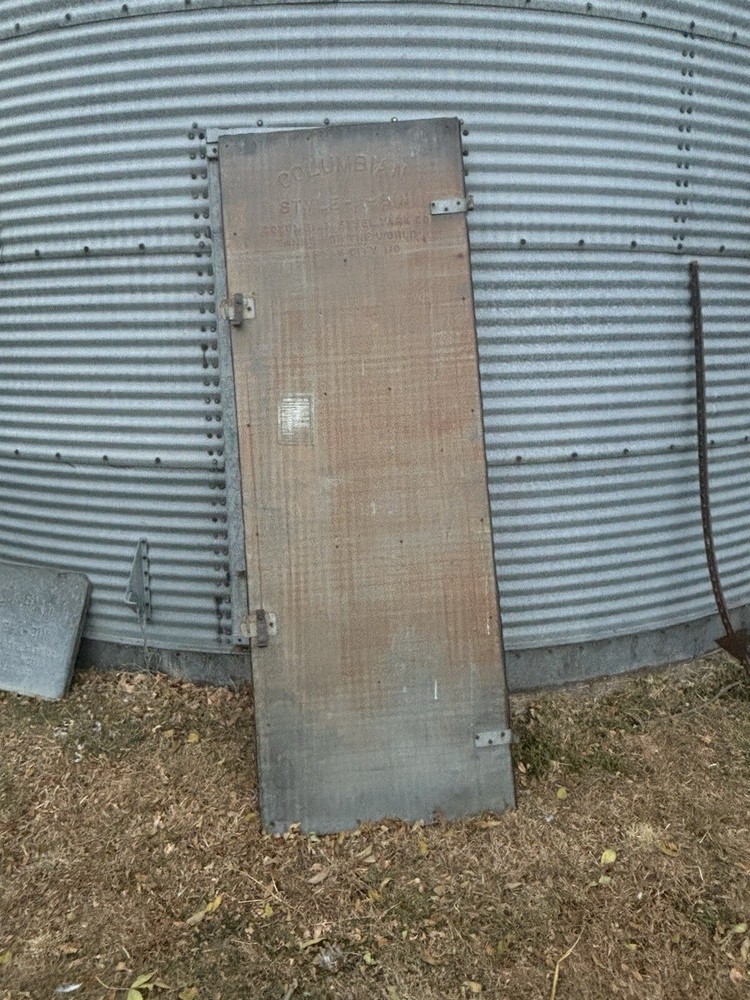 Grain Bin Antique Door
