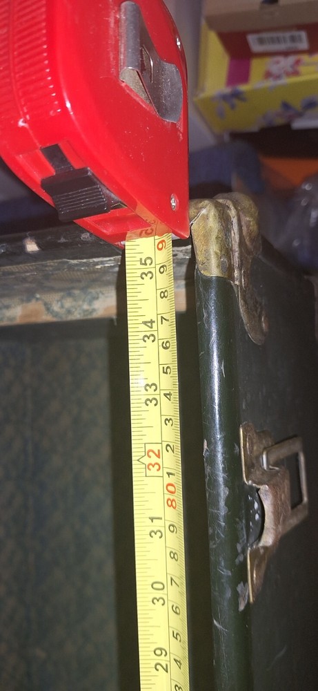 Vintage Handmade Trunk - Antique, Used