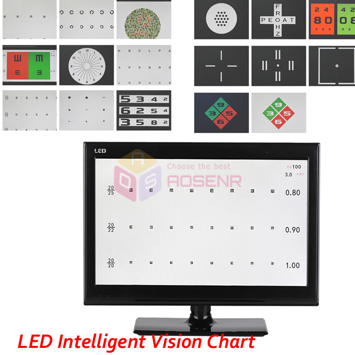 LED Display MICRO Eye Chart Projector Optometry LED Intelligent Vision Chart