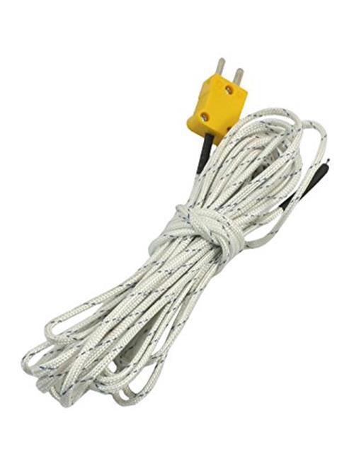 2pcs K Type 0-400C Thermocouple Probe Sensor 5 Meter for Thermometer
