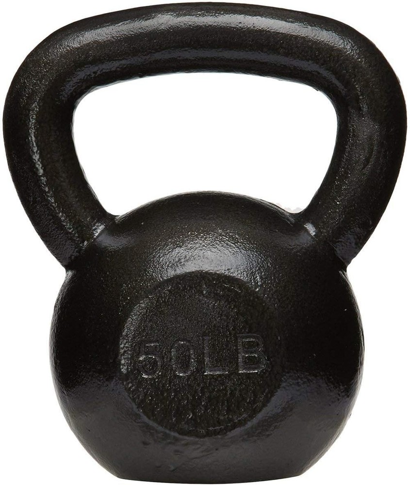 Professional Grade Cast Iron Kettlebell for Cross Training Strength Workouts