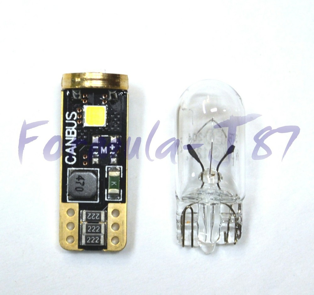 Canbus Error LED Light 168 Green Two Bulb License Plate Replacement JDM Show Use