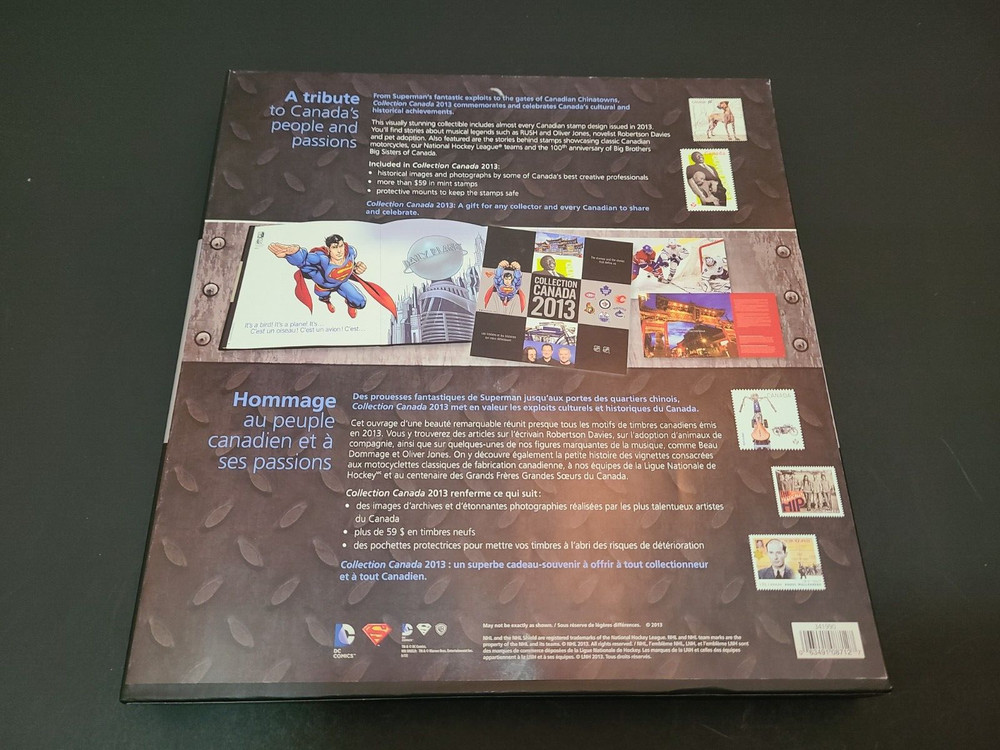 Canada Post COLLECTION CANADA 2013 STAMP SET ALBUM YEARBOOK