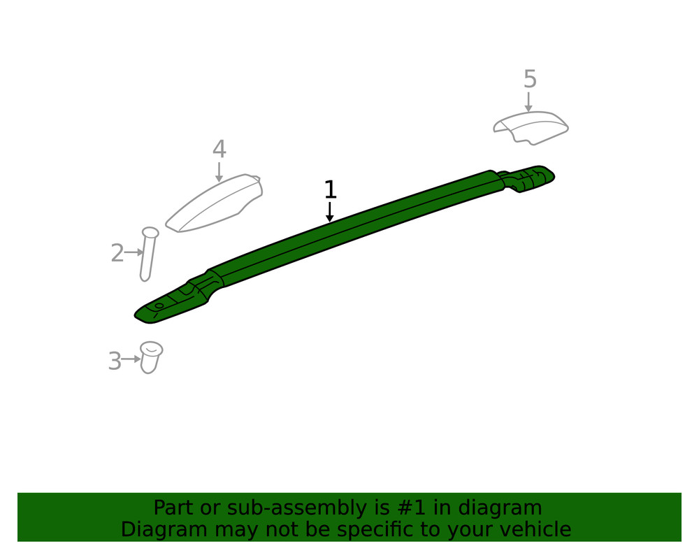 Genuine GM Rail 25931607