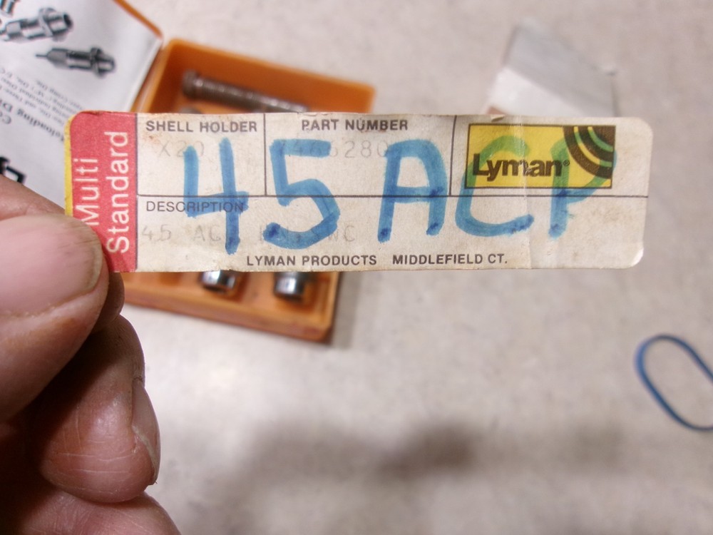 LYMAN 45 ACP / WIN MAG - 3 DIE SET Reloading Dies