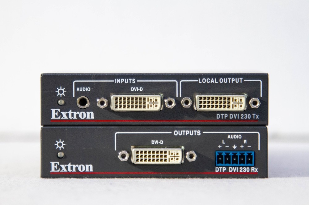 Extron DTP DVI 230 Transmitter & Receiver Set - AS IS