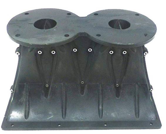 LASE 12" x 6" Dual 1.4" Line Array Compression Horn Long Throw