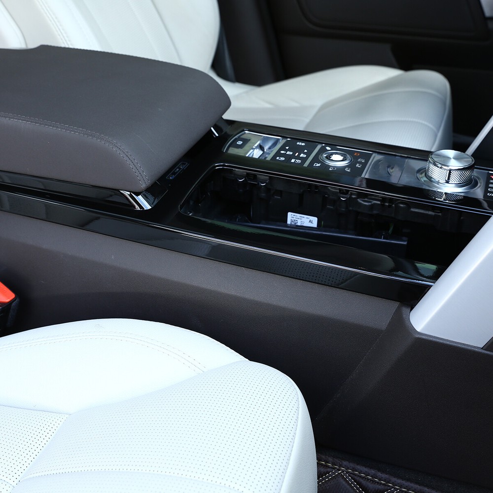 For Land Rover Discovery 5 2017-2020 Black Central Console Gear Shift Frame Trim