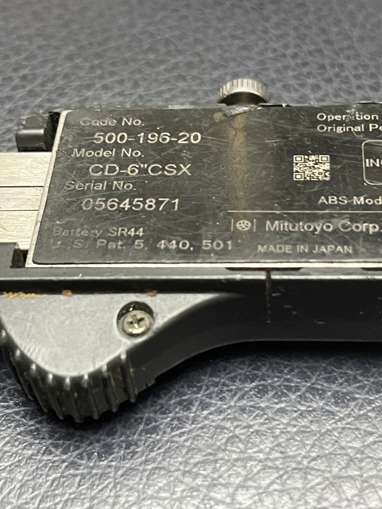 Used - Mitutoyo Digital Absolute Digimatic Caliper
