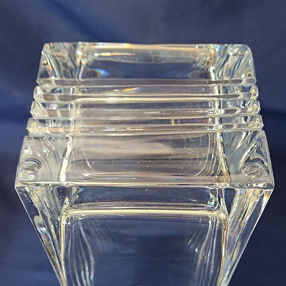 Tiffany & Co. Classic Metropolis Decanter Discontinued 1999 Pattern Code TFCMET