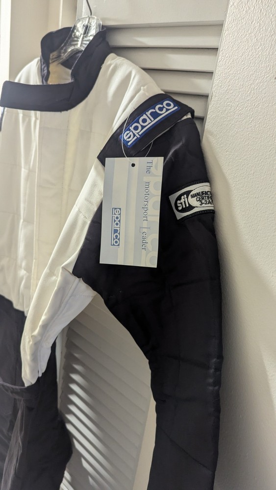 Sparco Suit Jade Medium | Black/White