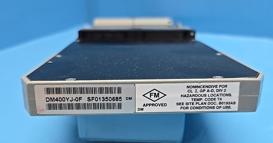 FOXBORO DM400YJ Rev. 0F 120V INPUT MODULE