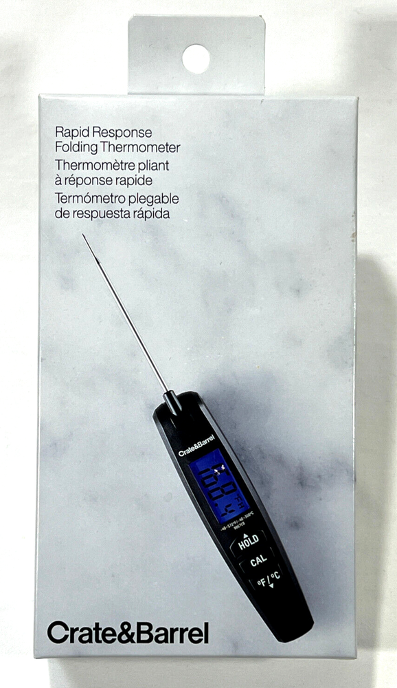 Crate & Barrel Folding Rapid Response Thermometer