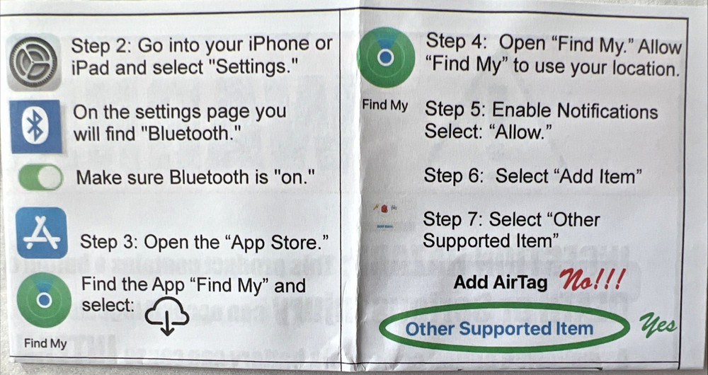 Bluetooth 4 Pack Smart Tracking Tags Compatibility w/ Apple Find My Iphone New