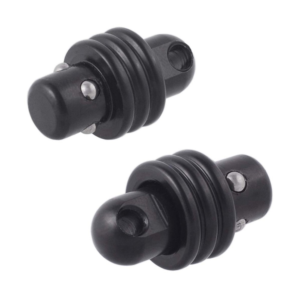 JIALITTE QD Adapter Stud for Swivel Mount, Quick Detachable black