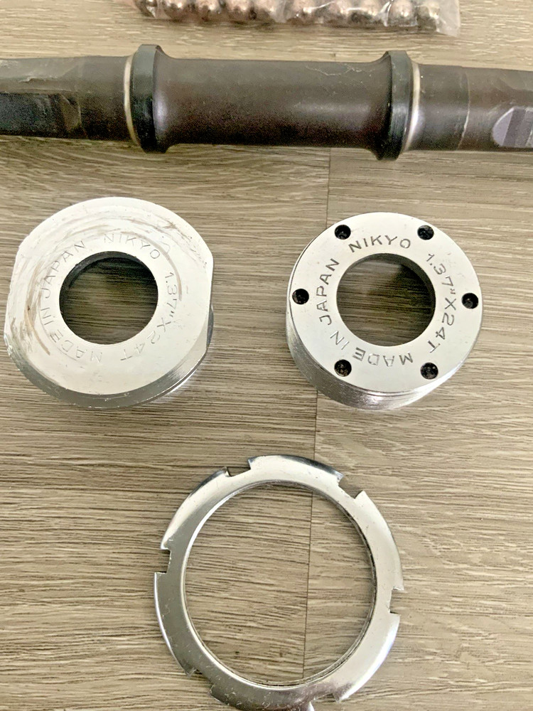 NIKYO JAPAN BOTTOM BRACKET BRITISH THREADING 68-120 MM