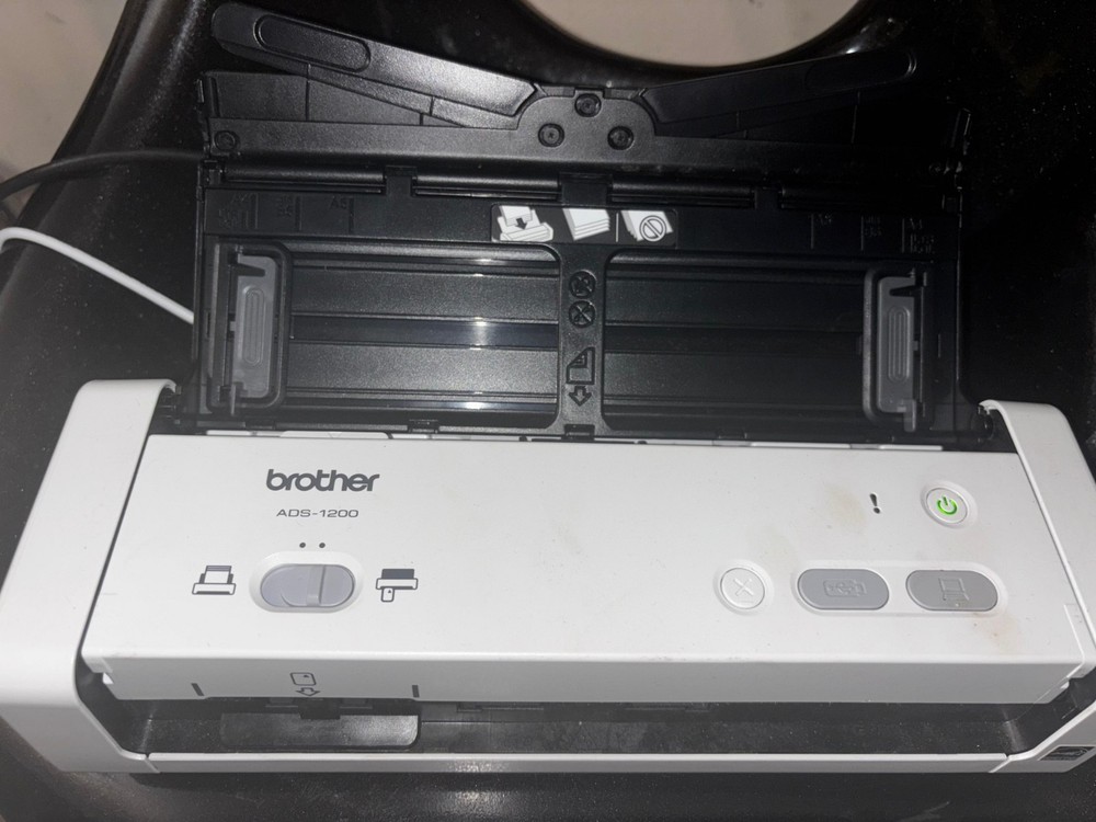 Brother ADS-1200 Compact Desktop Document Scanner USB 3.0 White
