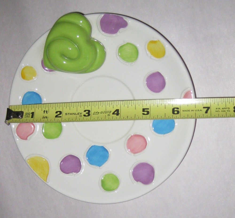 8 pcs Nicole Engblom ceramic serving dish Plates Cups Saucers (PLEASE READ)
