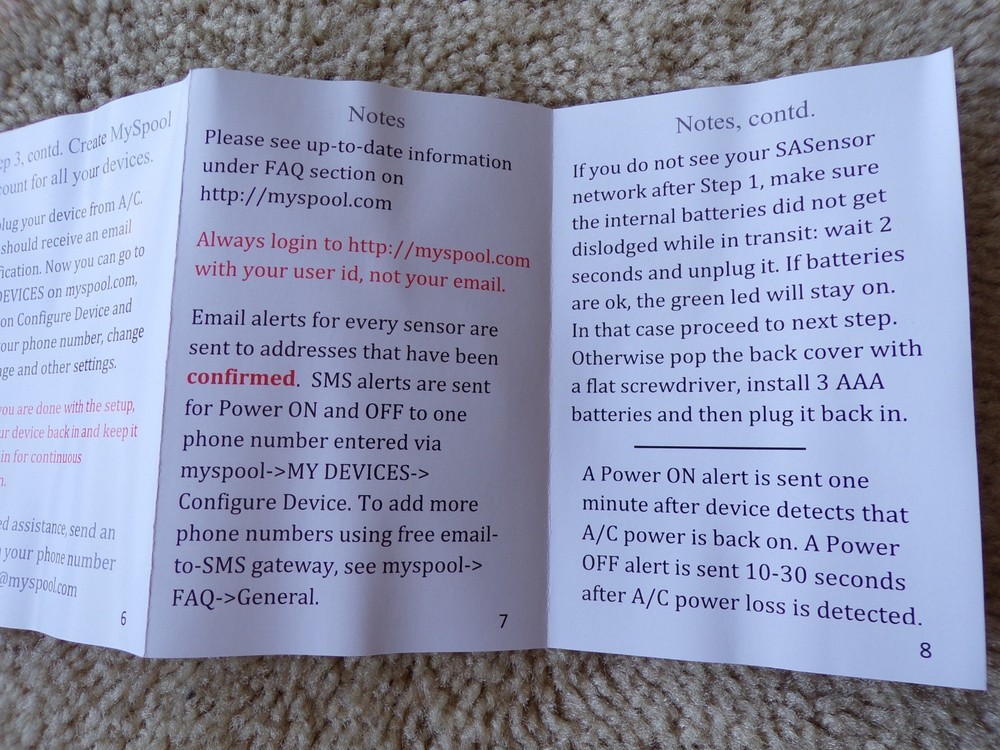 MySpool Power Failure Detector with Text Message and Email Alerts; @c16