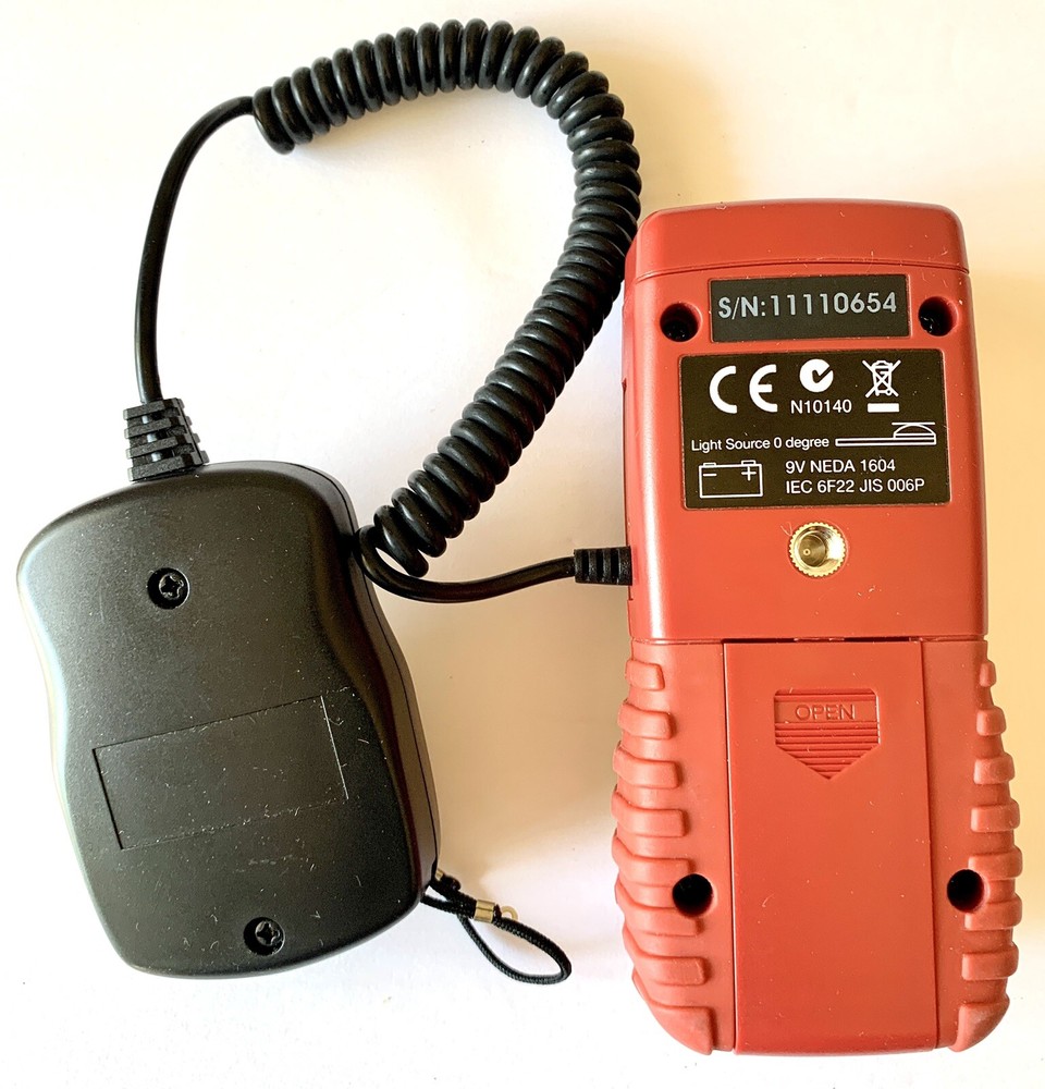 Amprobe LM-200LEd Professional Led Light Meter Remote Interface