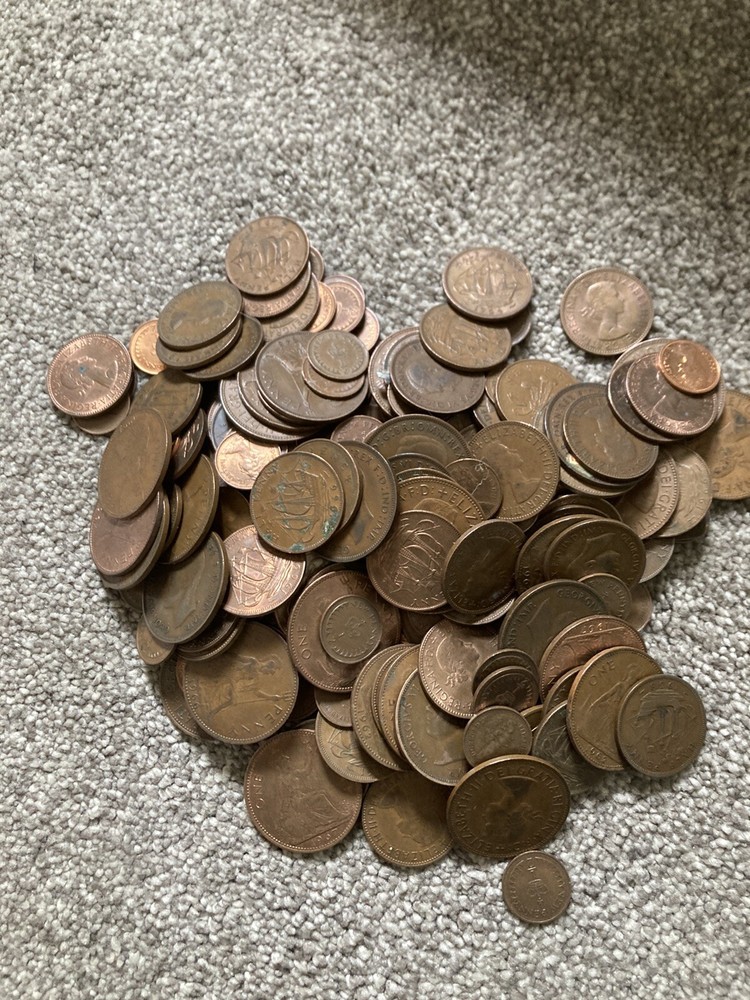 Random Old Coins Uk x10